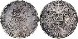 2 Ducaton 荷蘭共和國 (1581 - 1795) 銀 Philip IV of Spain (1605 -1665)