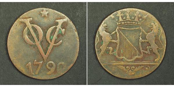 2 Duit 荷兰 / Indonesia 銅 
