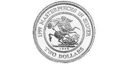 2 Dólar Australia (1939 - ) Plata 