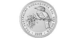 2 Dólar Australia (1939 - ) Plata Isabel II (1926-2022)