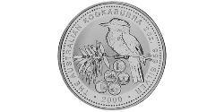 2 Dólar Australia (1939 - ) Plata Isabel II (1926-2022)