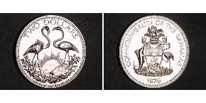 2 Dólar Bahamas Plata 