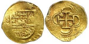 2 Escudo Habsburg Empire (1526-1804) / Spain Gold Philip II of Spain (1527-1598)