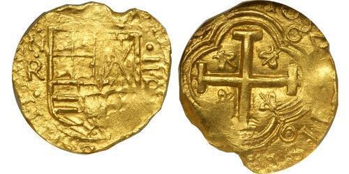 2 Escudo New Kingdom of Granada (1549 - 1739) Gold Philip IV. von Spanien (1605 -1665)
