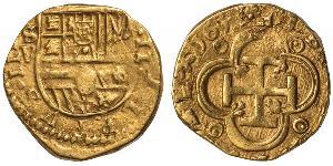 2 Escudo Habsburg Spain (1506 - 1700) Or Philippe III d