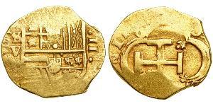 2 Escudo Habsburg Spain (1506 - 1700) Or Philippe III d