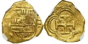 2 Escudo Habsburg Spain (1506 - 1700) Or Philippe III d