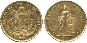 2 Escudo Costa Rica Oro 