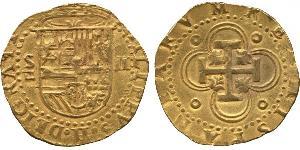 2 Escudo España / Habsburg Empire (1526-1804) Oro Felipe II de España (1527-1598)