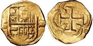 2 Escudo Habsburg Spain (1506 - 1700) Oro Felipe III de España (1578-1621)