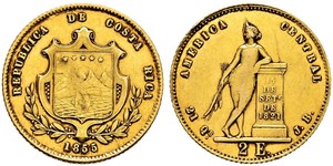 2 Escudo Costa Rica 金 