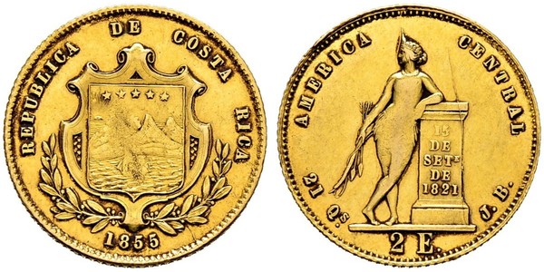 2 Escudo Costa Rica 金 