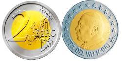 2 Euro Vatican (1926-) Bilame John Paul II (1920 - 2005)