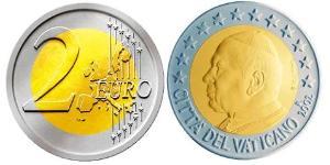 2 Euro Vatican (1926-) Bilame John Paul II (1920 - 2005)