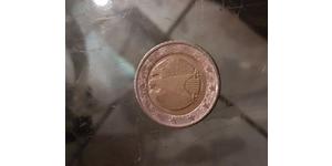 2 Euro Alemania Bimetal 