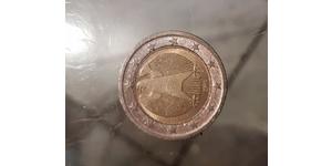 2 Euro Alemania Bimetal 