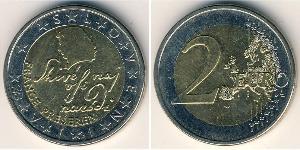 2 Euro Eslovenia Bimetal 