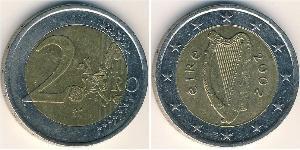 2 Euro Irlanda (1922 - ) Bimetal 