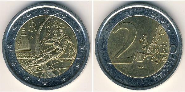 2 Euro Italia Bimetal 