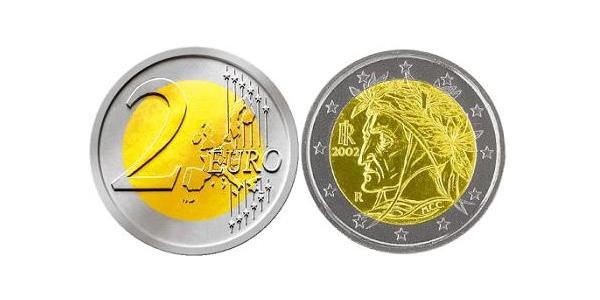 2 Euro Italia Bimetal 