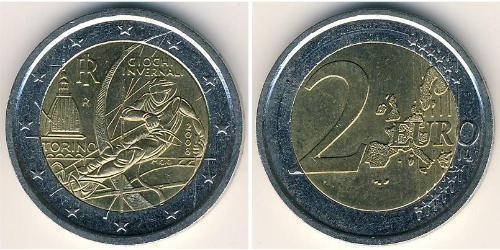 2 Euro Italy Bimetal 