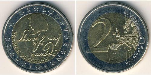 2 Euro Slovenia Bimetal 