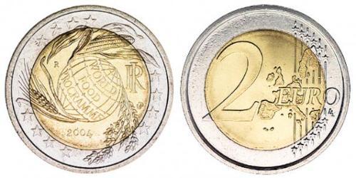 2 Euro 意大利 Bimetal 