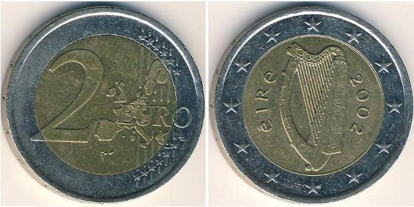 2 Euro Irland (1922 - ) Bimetall 