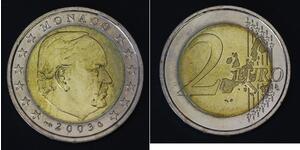 2 Euro Monaco Bimetall Rainier III. (Monaco)