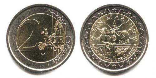 2 Euro San Marino Bimetall 