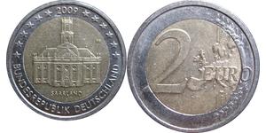 2 Euro Federal Republic of Germany (1990 - ) Copper/Nickel 