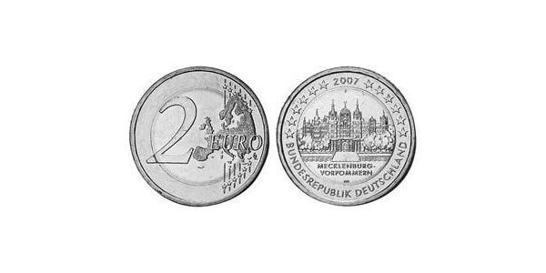 2 Euro Federal Republic of Germany (1990 - ) Copper/Nickel 