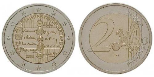 2 Euro Republic of Austria (1955 - ) Copper/Nickel 