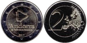 2 Euro Andorra Nichel 