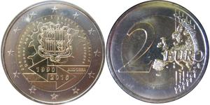 2 Euro Andorra Nichel 