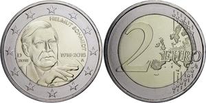 2 Euro Repubblica Federale di Germania (1990 - ) Nichel 