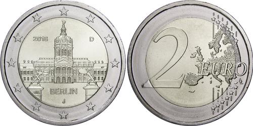 2 Euro Repubblica Federale di Germania (1990 - ) Nichel 