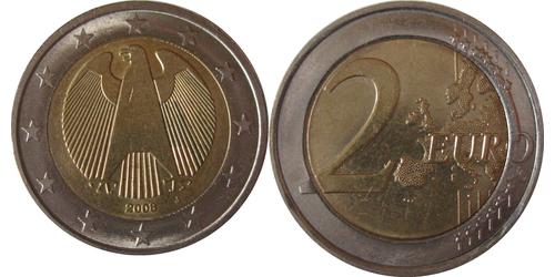 2 Euro Allemagne (1990 - ) Nickel 