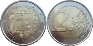 2 Euro Andorre Nickel 