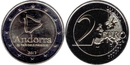 2 Euro Andorre Nickel 