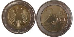 2 Euro Federal Republic of Germany (1990 - ) Nickel 