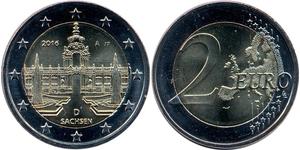 2 Euro Federal Republic of Germany (1990 - ) Nickel 