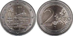 2 Euro Federal Republic of Germany (1990 - ) Nickel 