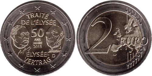 2 Euro Federal Republic of Germany (1990 - ) Nickel 