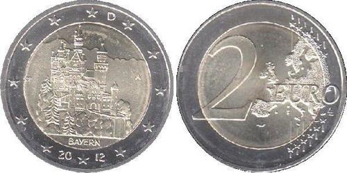 2 Euro Federal Republic of Germany (1990 - ) Nickel 