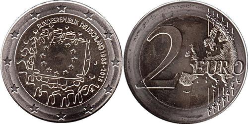 2 Euro Federal Republic of Germany (1990 - ) Nickel 