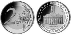 2 Euro Repubblica Federale di Germania (1990 - ) Rame/Nichel 
