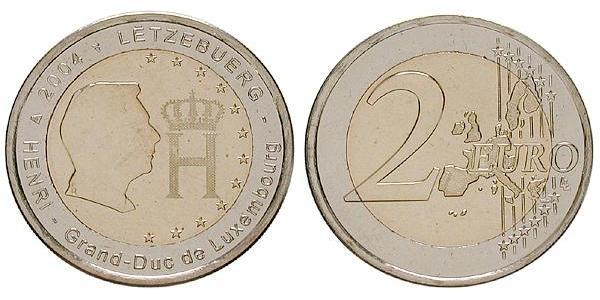 2 Euro Luxembourg  