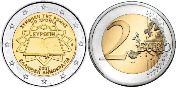 2 Euro 希腊  