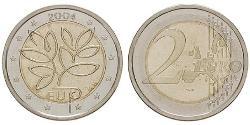 2 Euro 芬兰  